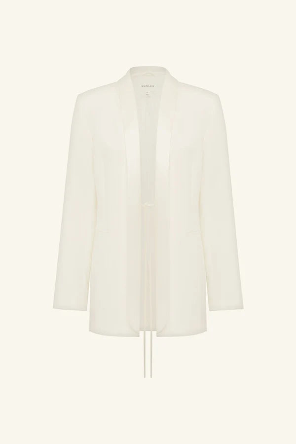 Solana Tuxedo Tie Blazer