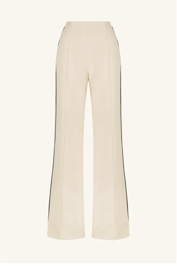 Billie Contrast Pant | Ecru - MATTHÉ - Pant
