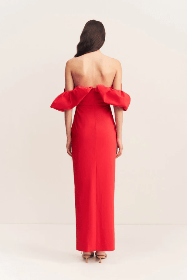 Campbell Off Shoulder Bubble Maxi Dress - MATTHÉ - Dress