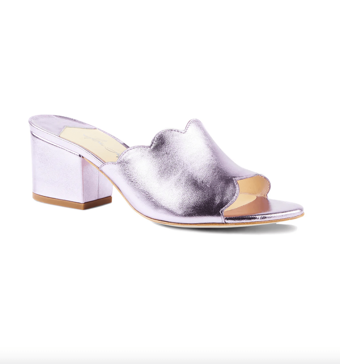 Chiqui Mules | Metallic Lilac Pink - MATTHÉ - shoes