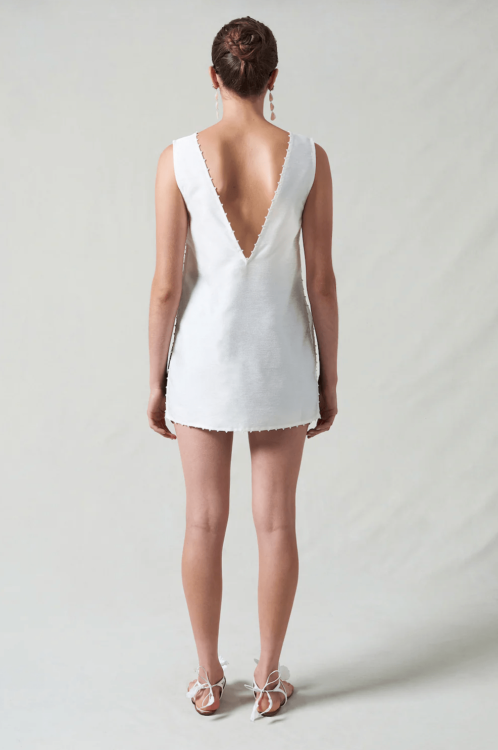 Dupioni Tank White - MATTHÉ - Top
