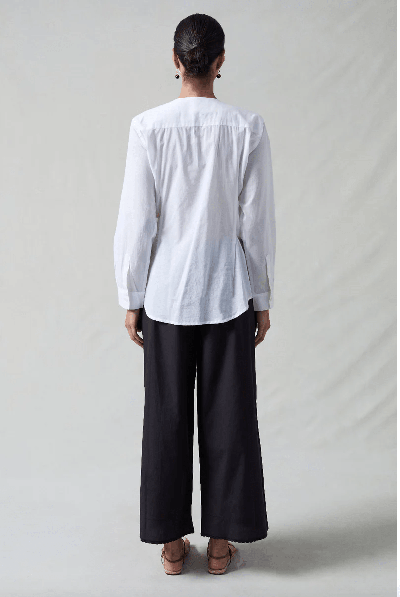 Elena White Blouse - MATTHÉ -