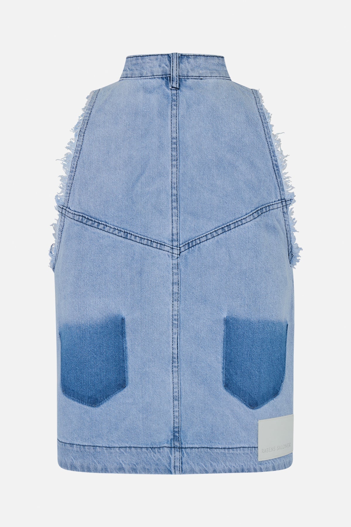 Faya Denim Halter Top - MATTHÉ - Top