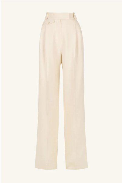 Irena Tailored Pants | Elegant Wide - Leg Trousers | Professional Women's Bottoms - MATTHÉ - Pant