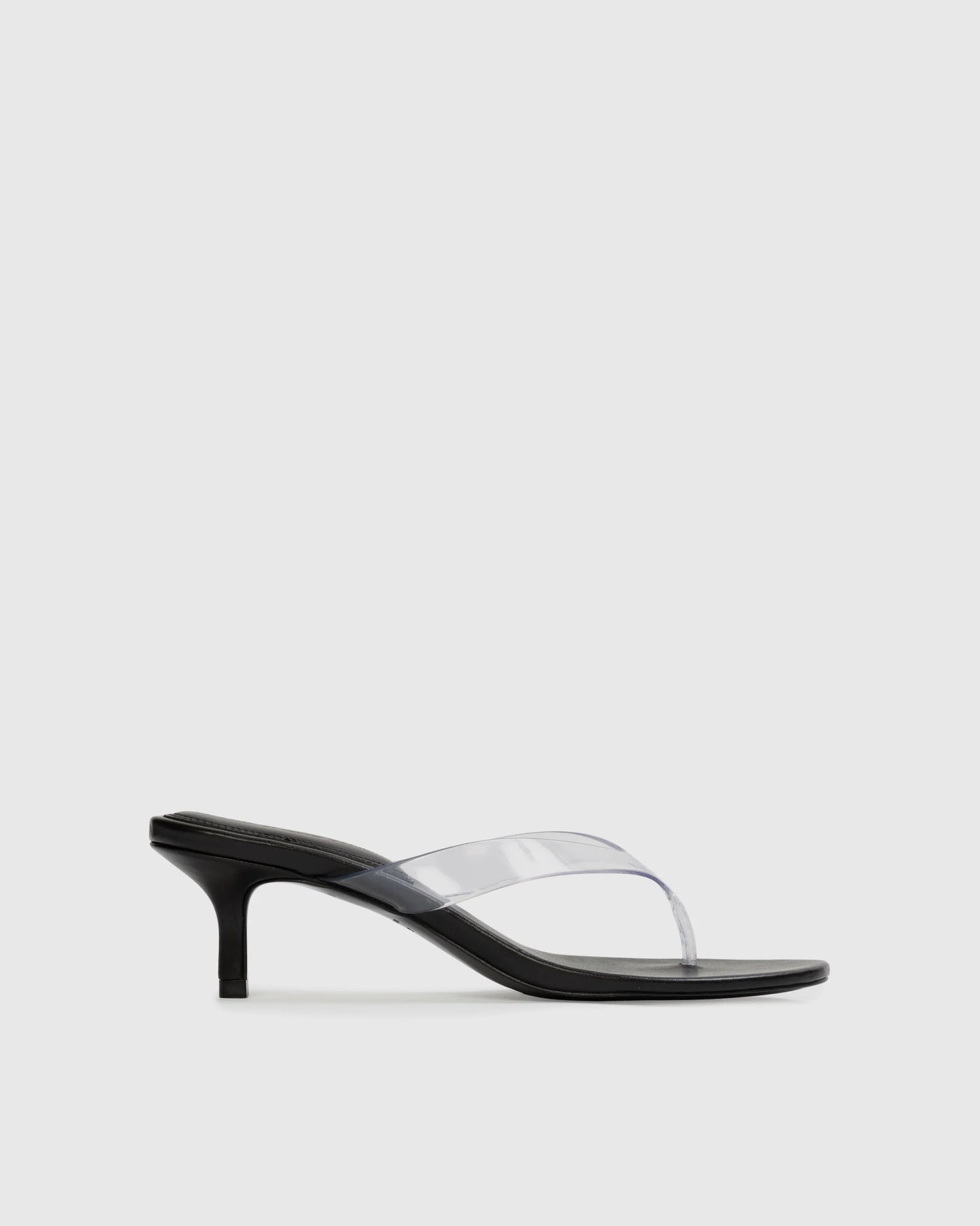 Jeli Mules | Black + Clear - MATTHÉ - shoes