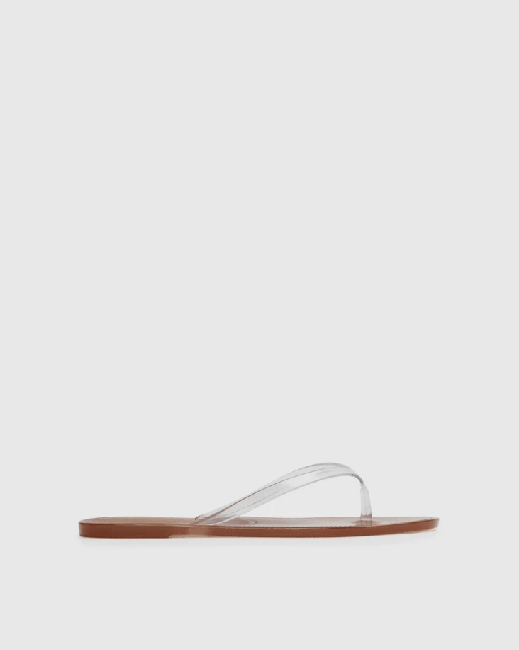 Jeli Thongs | Clear Rose - MATTHÉ - Flats
