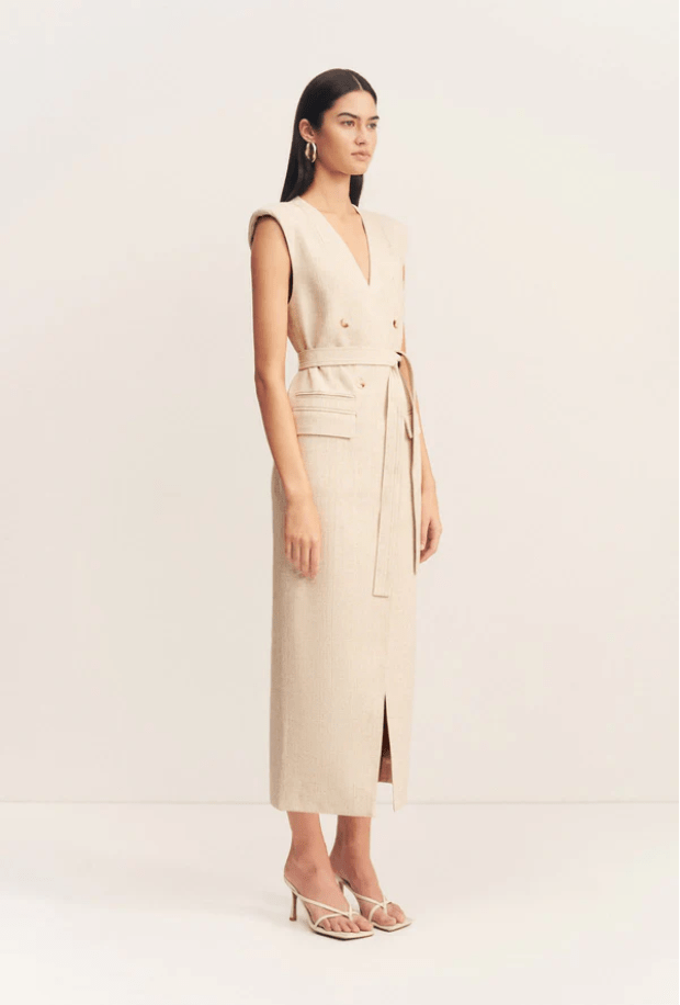Newman Sleeveless Blazer Midi Dress - MATTHÉ - Dress