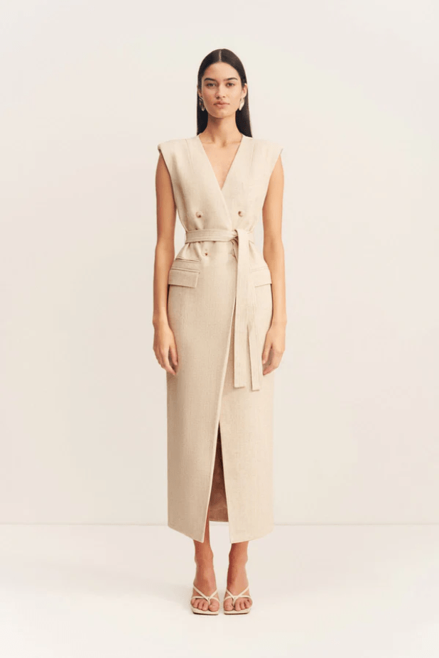 Newman Sleeveless Blazer Midi Dress - MATTHÉ - Dress