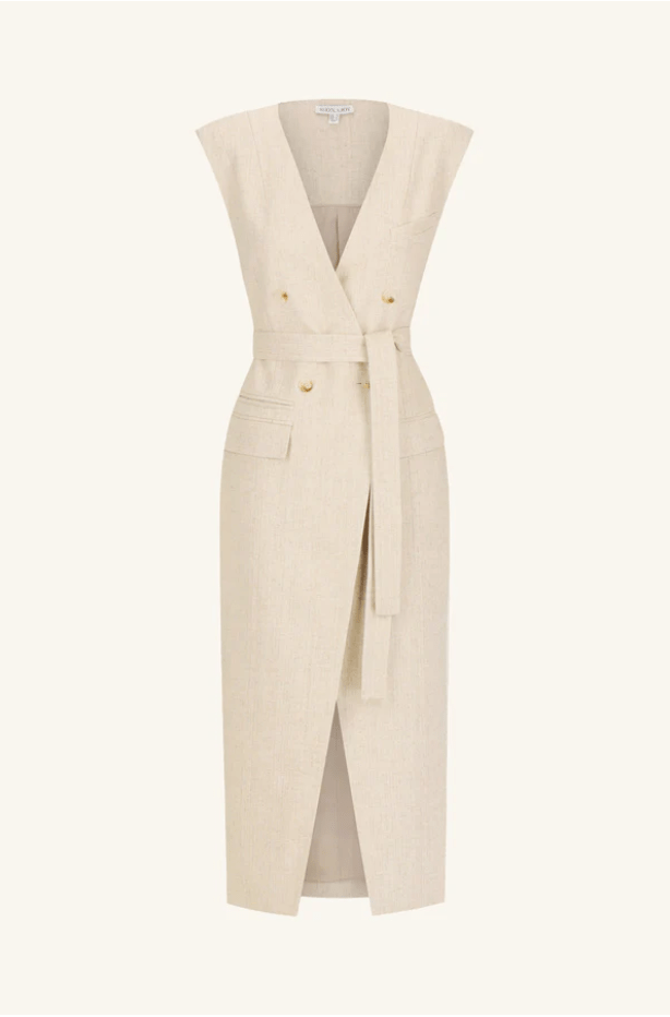 Newman Sleeveless Blazer Midi Dress - MATTHÉ - Dress