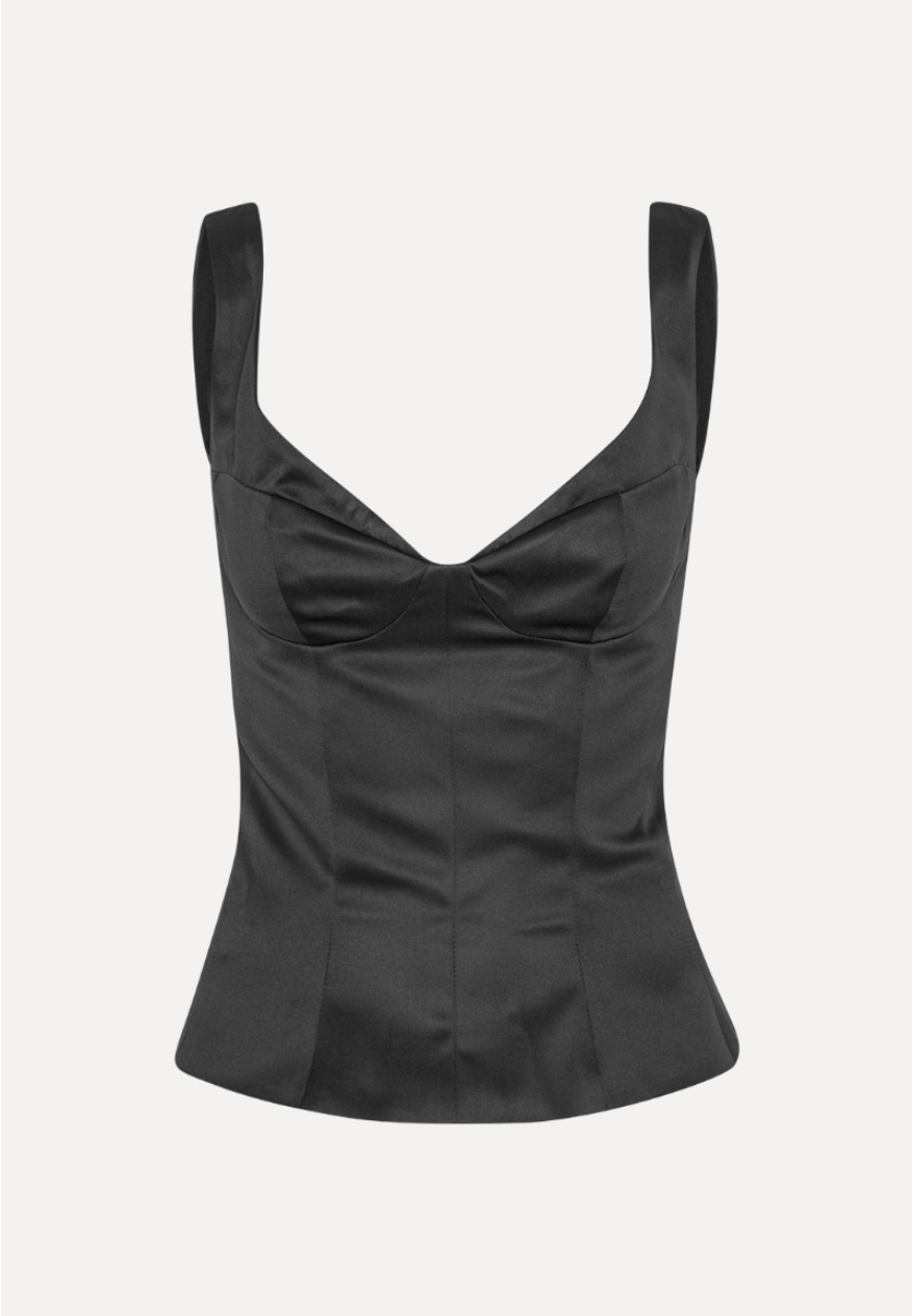 Satin Bustier Top - MATTHÉ - Top