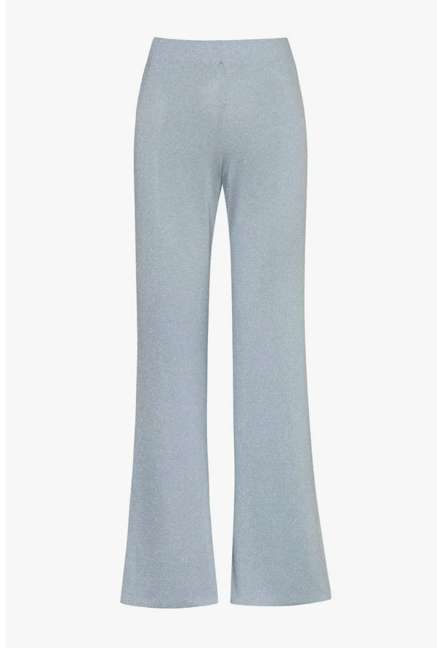 Suzu Pants | Glacial Blue Stretch Lurex – MATTHÉ Suzu Pants | Glacial Blue Stretch Lurex – MATTHÉ