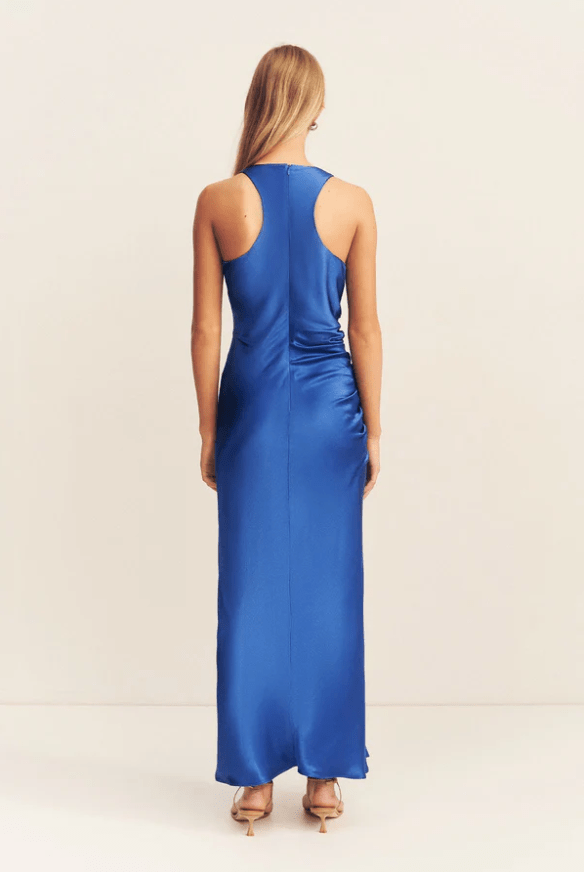 Tatum Racerback Ruched Column Dress - MATTHÉ - Dress