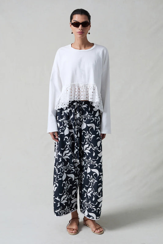 PRE-ORDER | Poplin Track Pant Kona Print