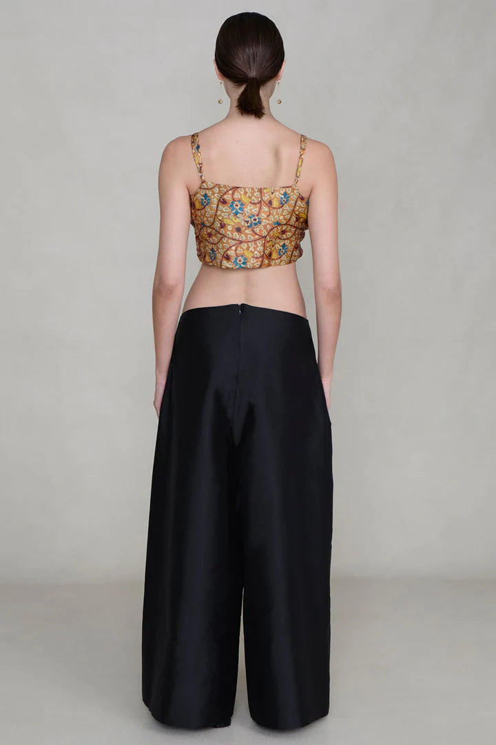 PRE-ORDER | Flora Wrap Top Marigold