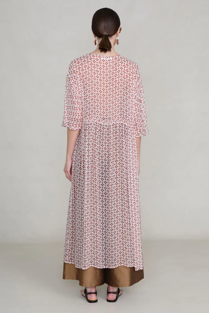 PRE-ORDER | Cutout Sequin Chiffon Tunic