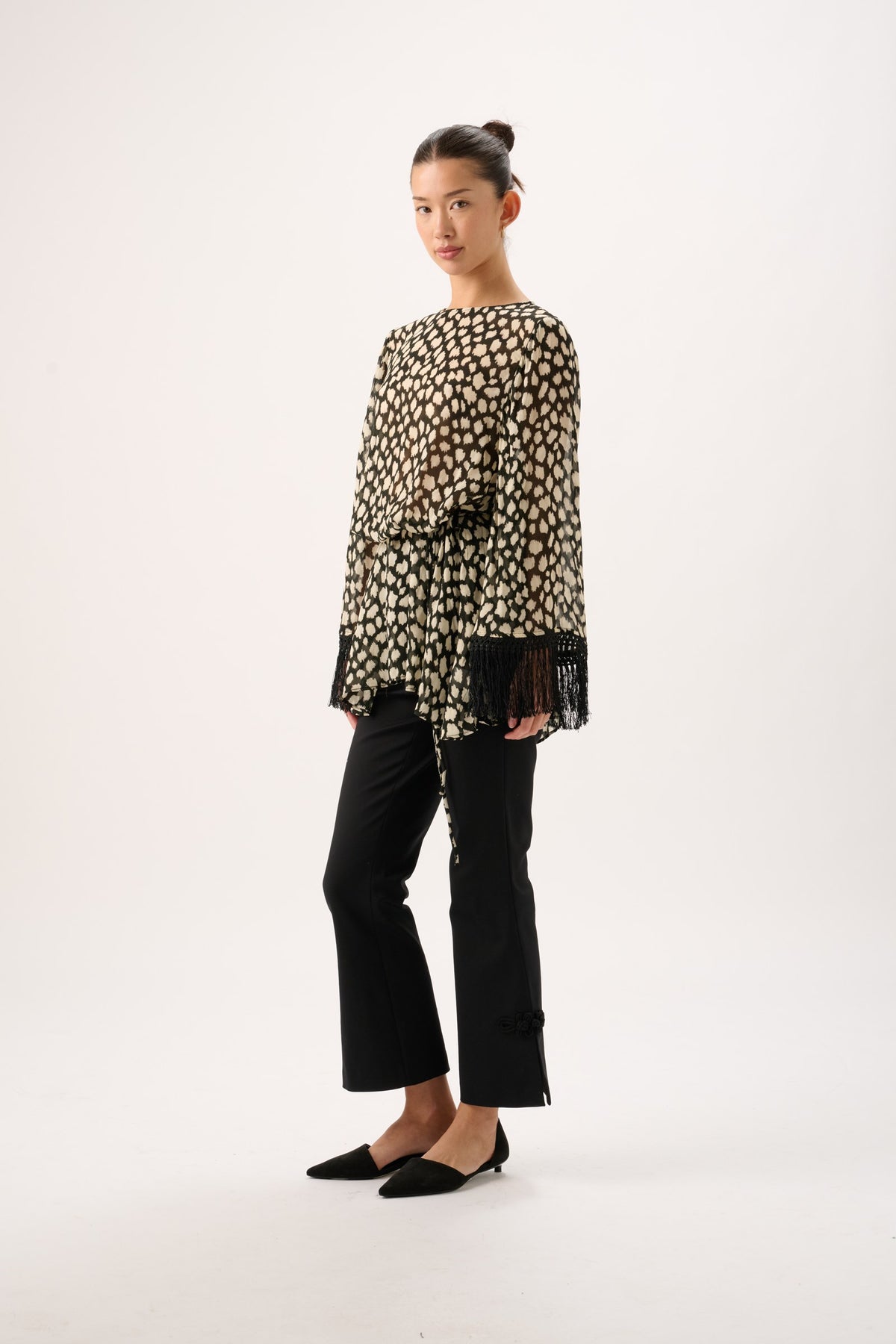 ROAME Pandora Fringe Dress, view 2