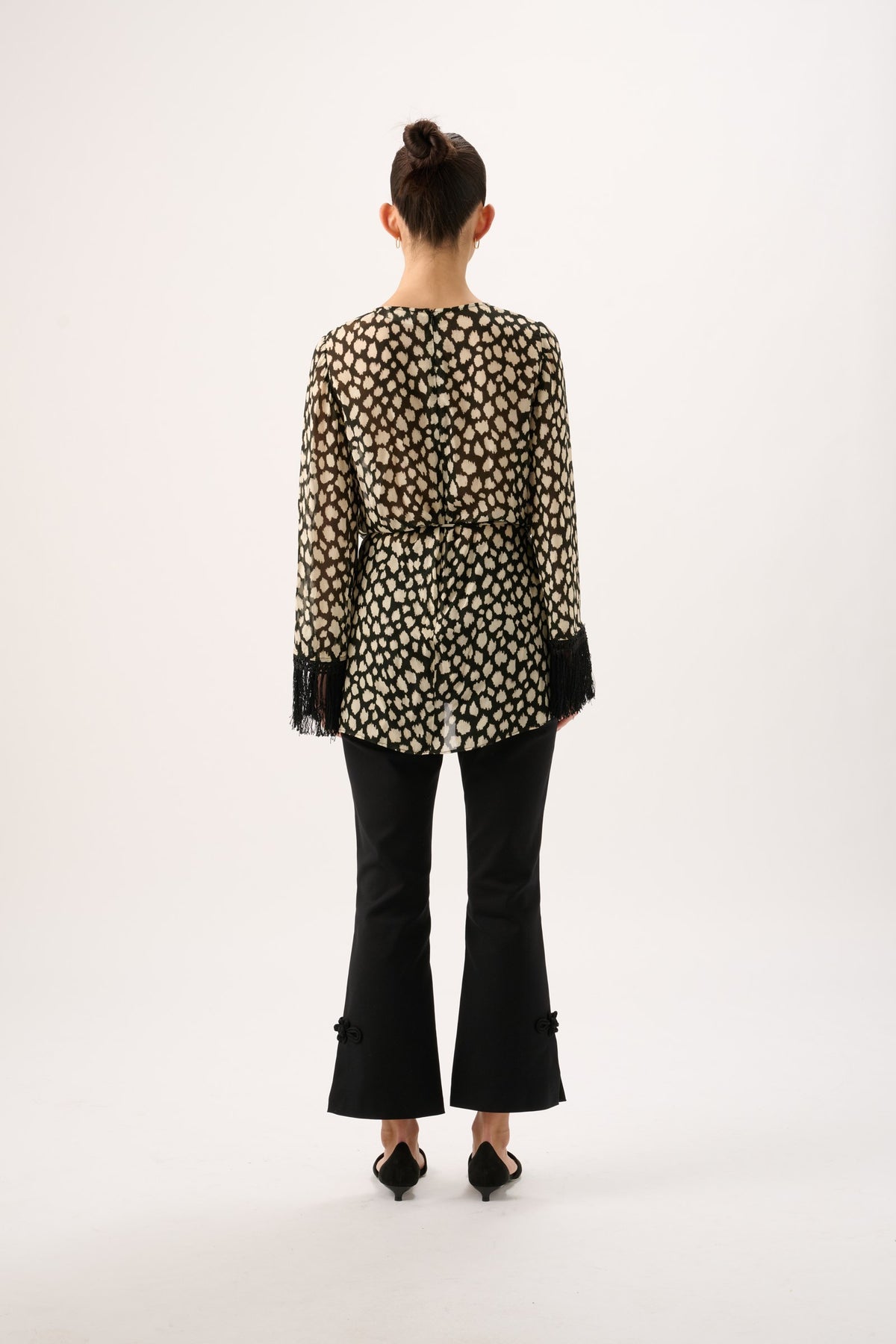 ROAME Pandora Fringe Dress, view 3