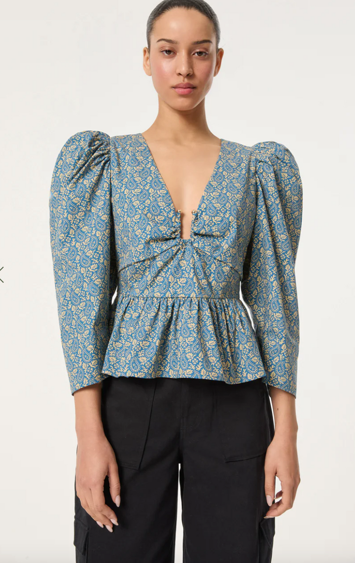 Alma Top (Paisley Garden)