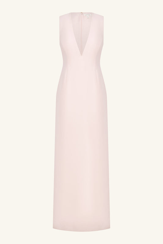 Otis V Neck Maxi Dress | Soft Pink
