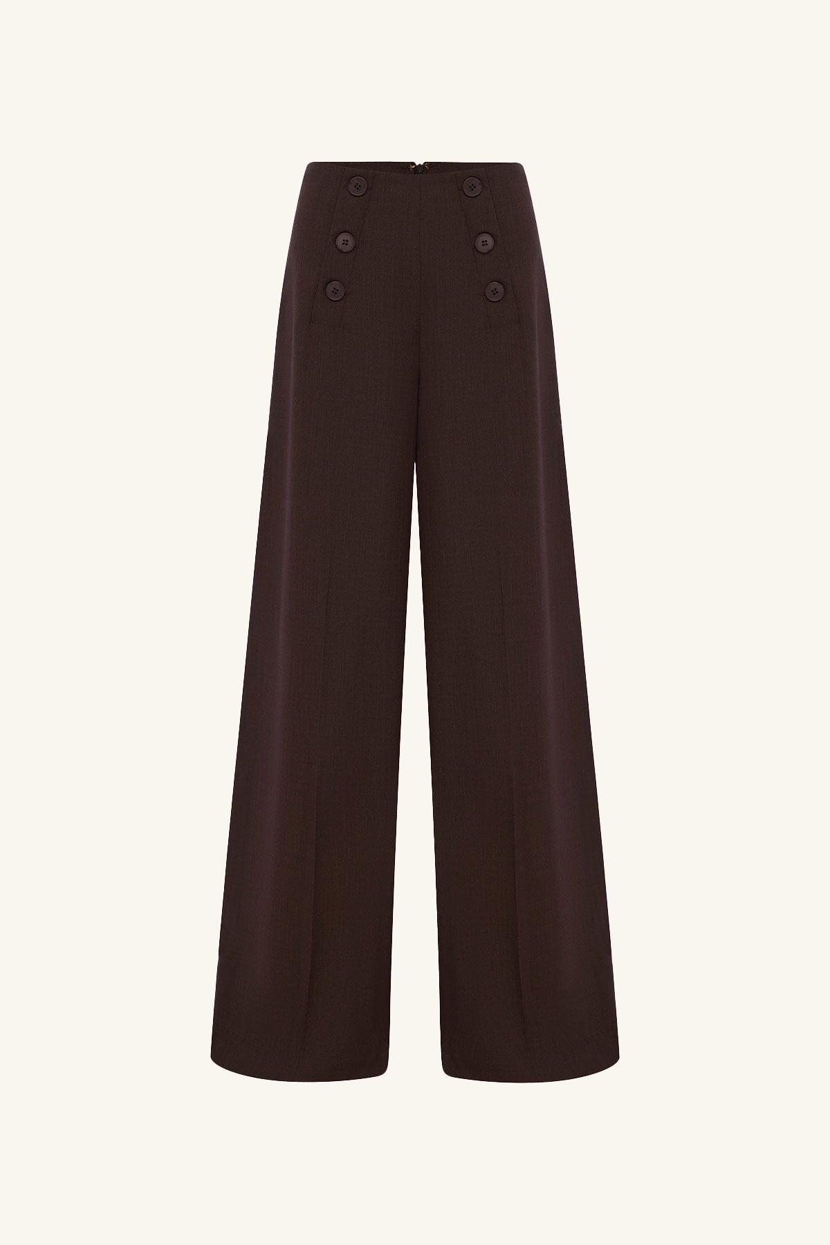 Asher Button Wide Leg Pant - MATTHÉ - pants