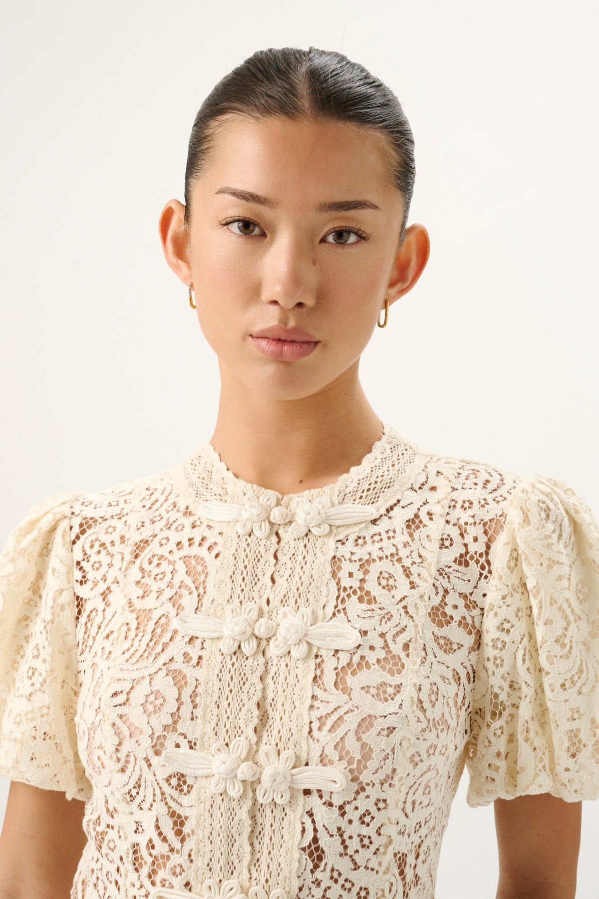 Augusta Lace Top | Fleurette Lace - MATTHÈ - Top