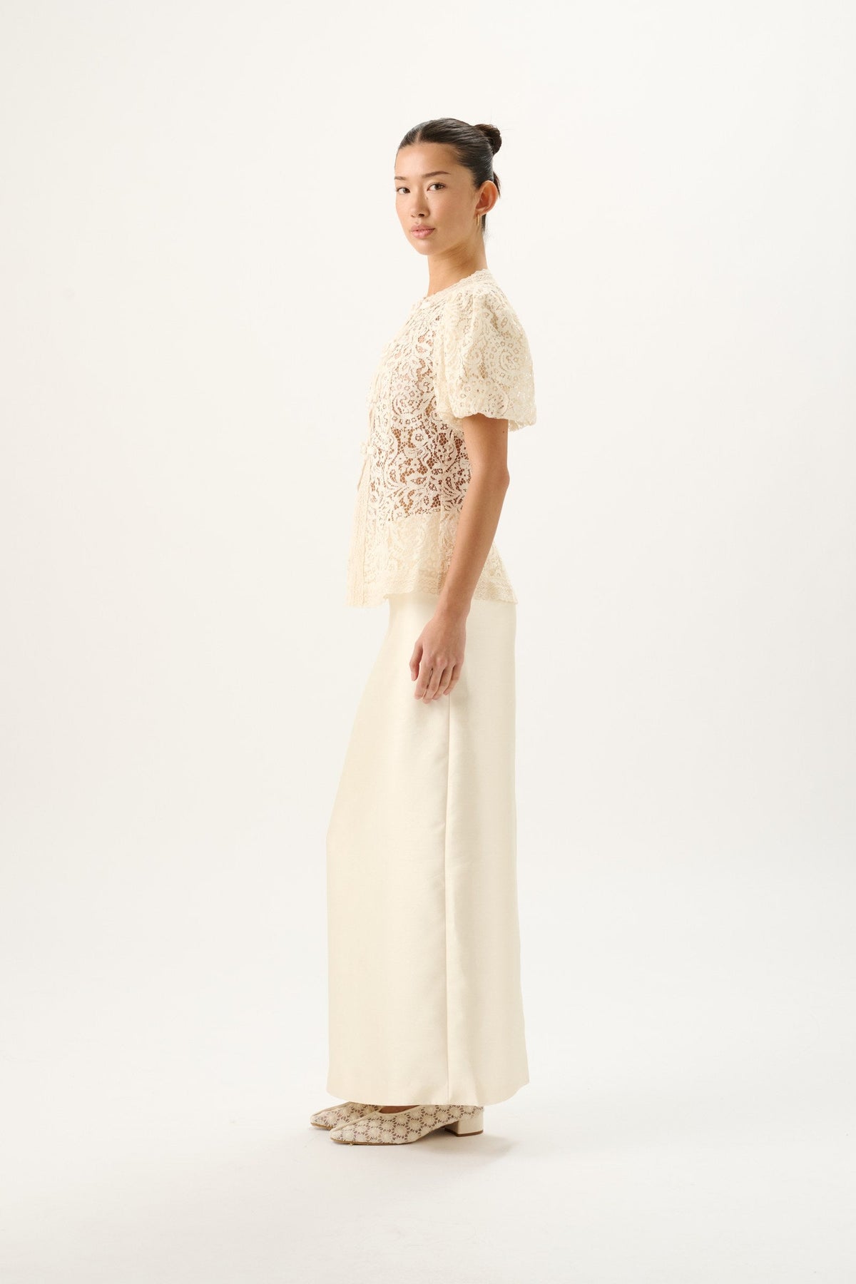 Augusta Lace Top | Fleurette Lace - MATTHÈ - Top