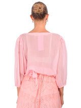 Ballerin Blouse in Pale Rosette - MATTHÉ - Top
