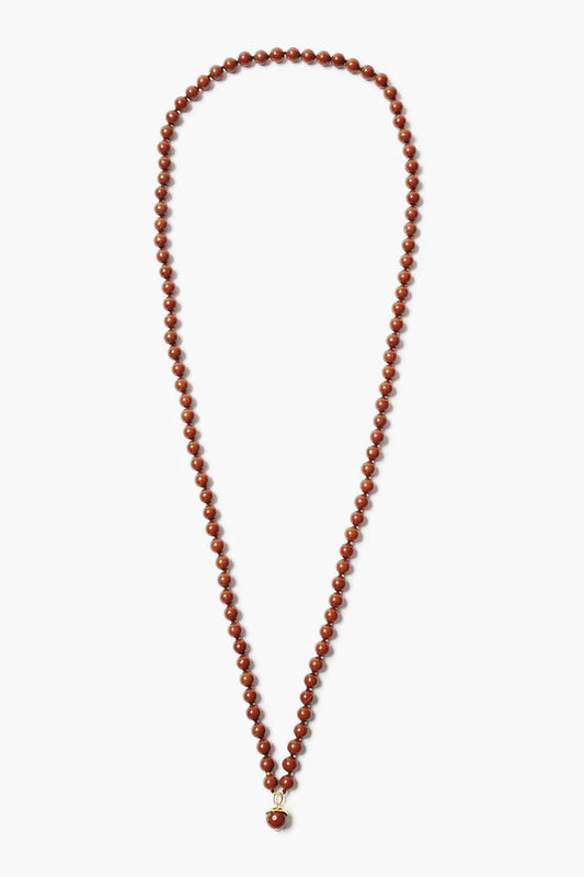 Bell Necklace Red Jasper - MATTHÉ - Necklace