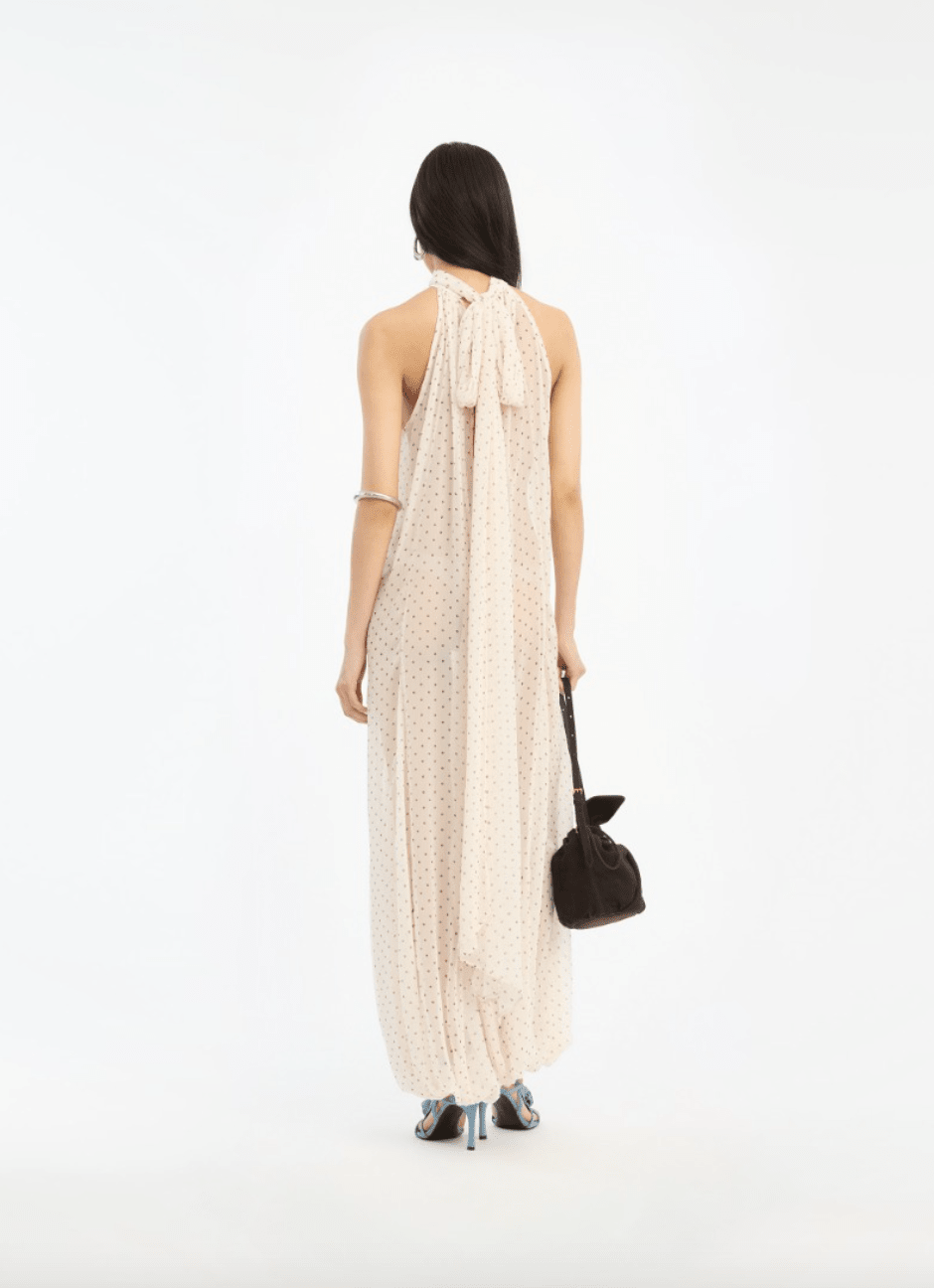 Chiffon Balloon Jumpsuit | Creme - MATTHÉ - jumpsuit