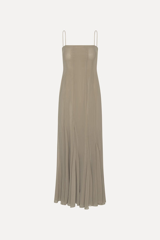 Chiffon Godet Maxi Dress - MATTHÉ - Dress