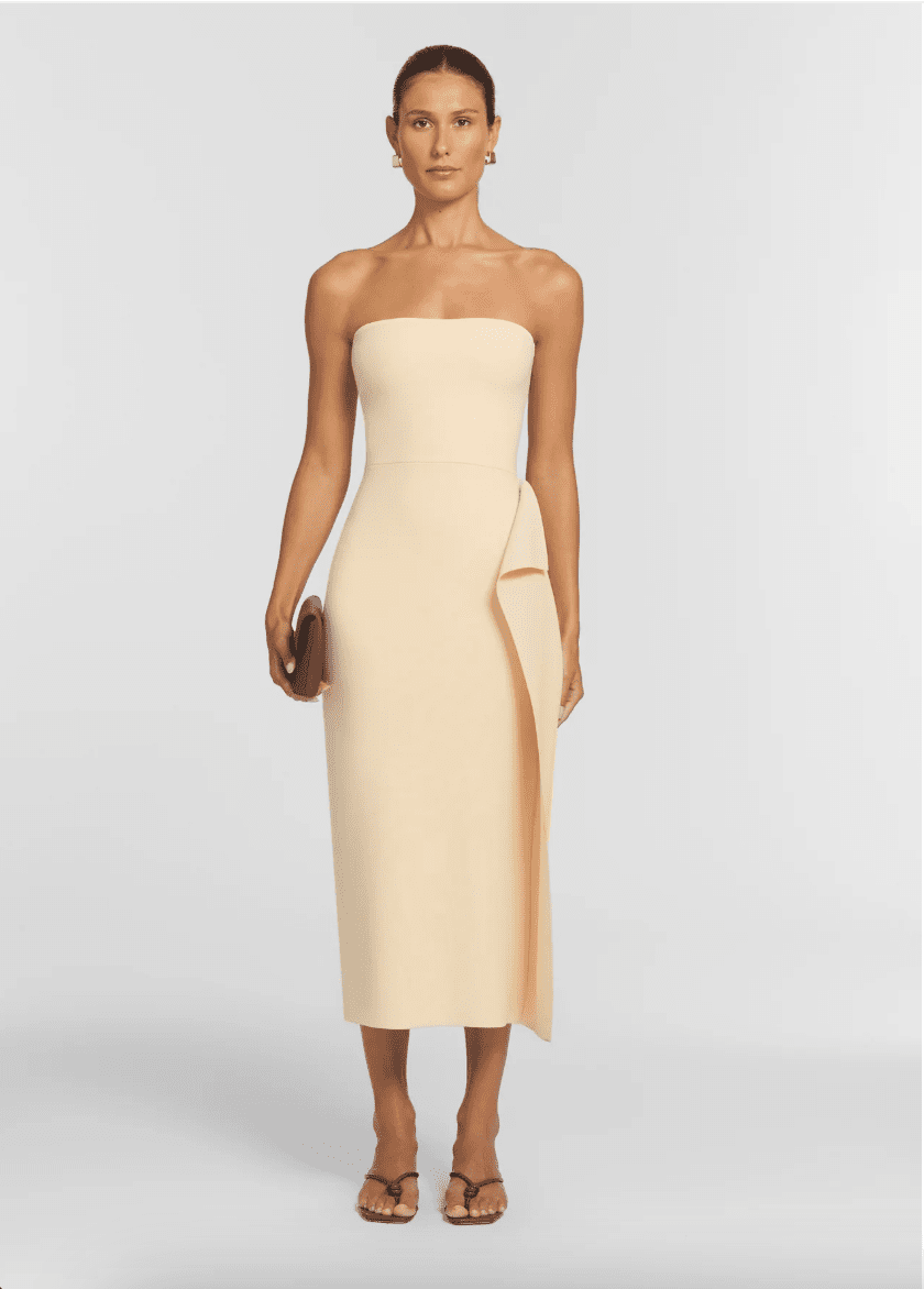 Compact Knit Dress | Butter - MATTHÉ - Dress