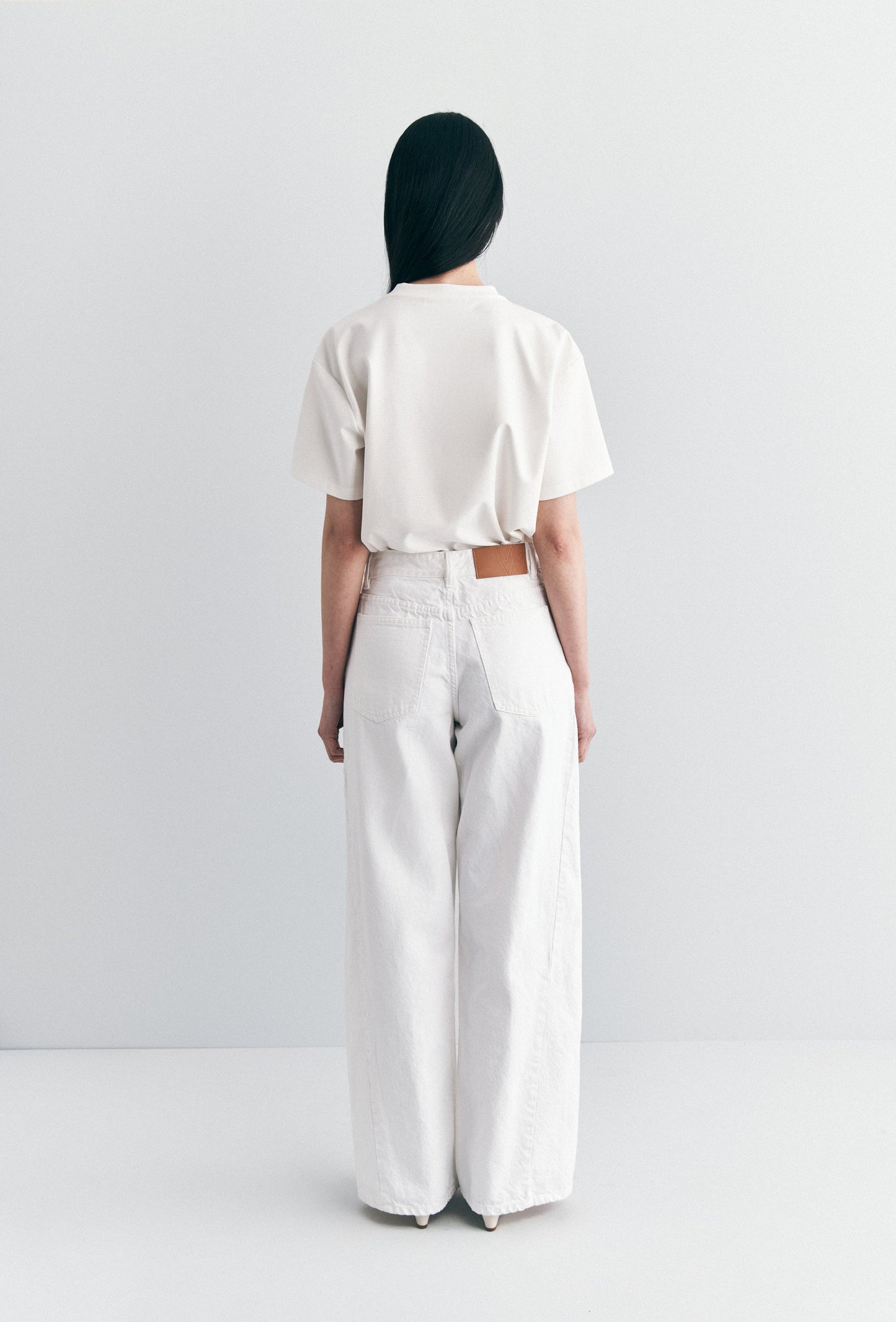 Dolly Stud Jeans | Ivory - MATTHÉ - jeans