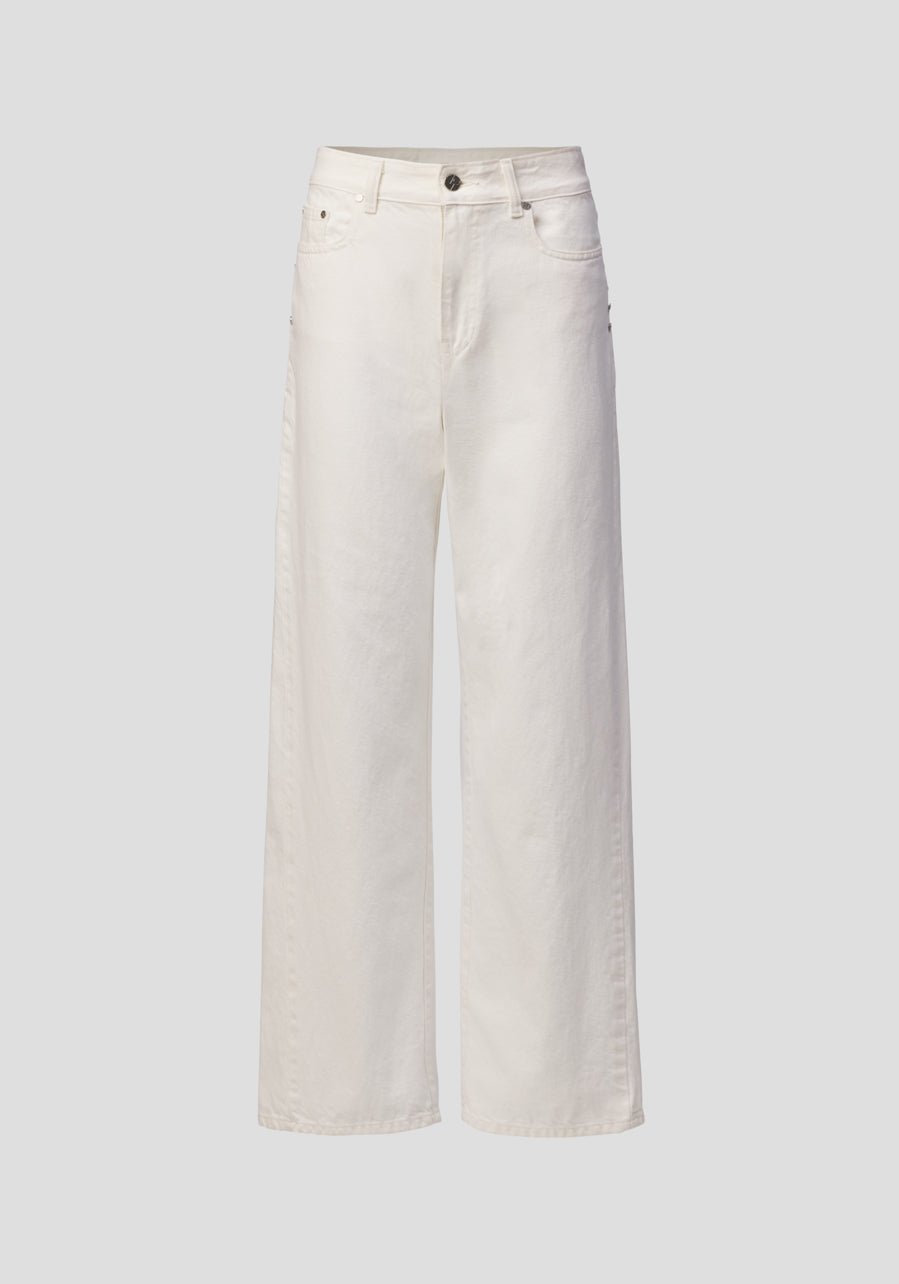 Dolly Stud Jeans | Off White - MATTHÉ - 