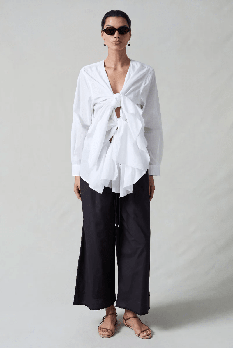 Elena White Blouse - MATTHÉ - 