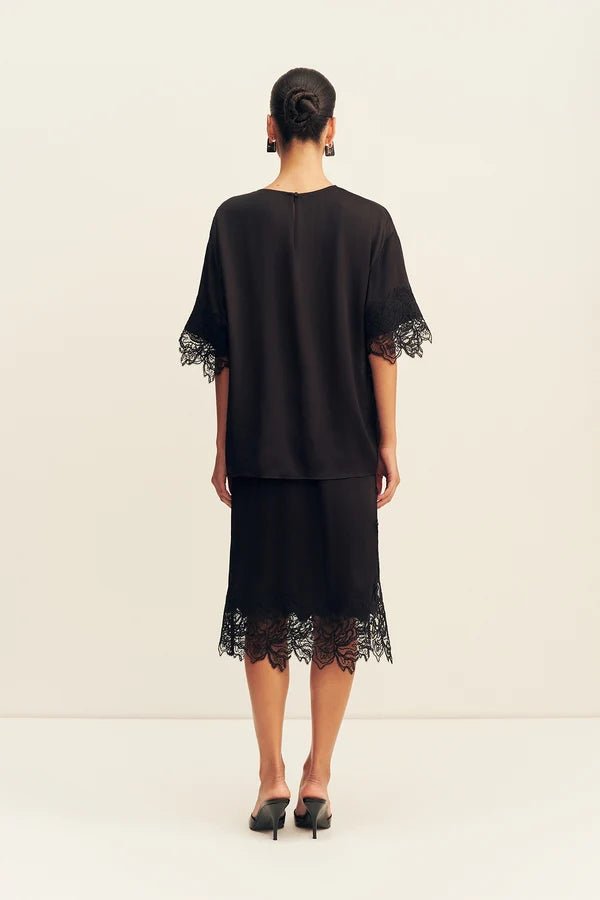 Eniko Lace T-Shirt - MATTHÉ - Top