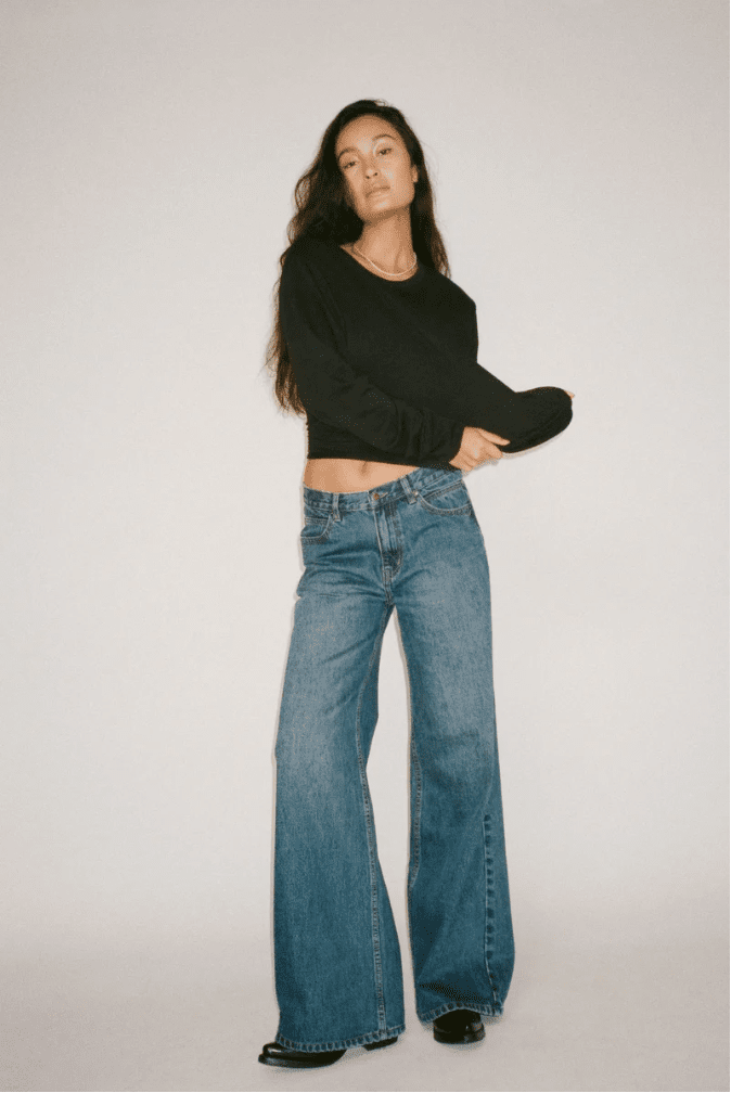 Flared Jeans | Low Rise Bootcut - MATTHÉ - jeans