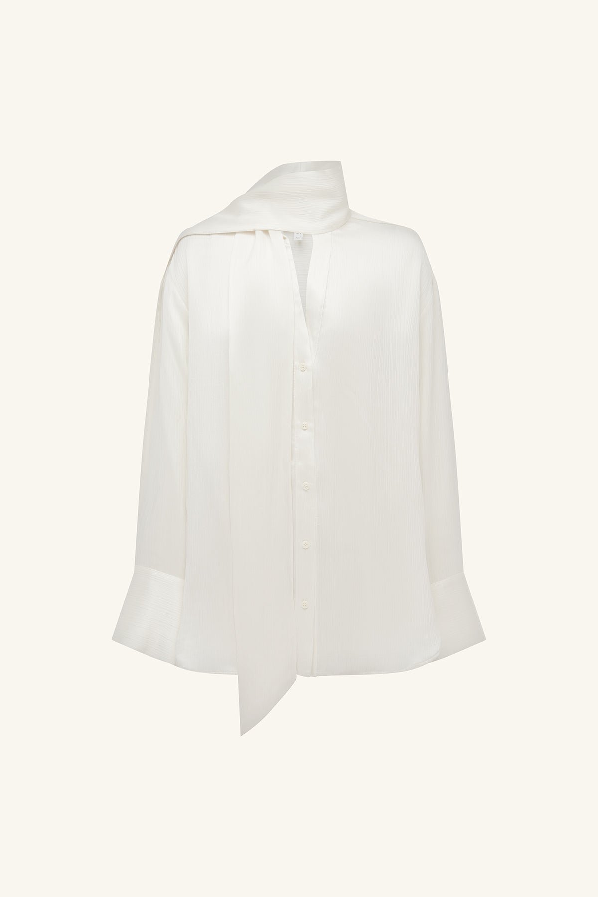Huxley Long Sleeve Scarf Shirt - MATTHÉ - BLOUSE