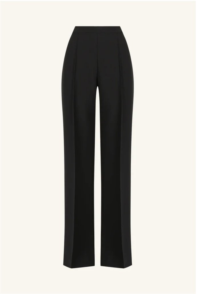 Irena Pintuck Straight Leg Pant | Timeless Tailored Elegance - MATTHÉ - Pant