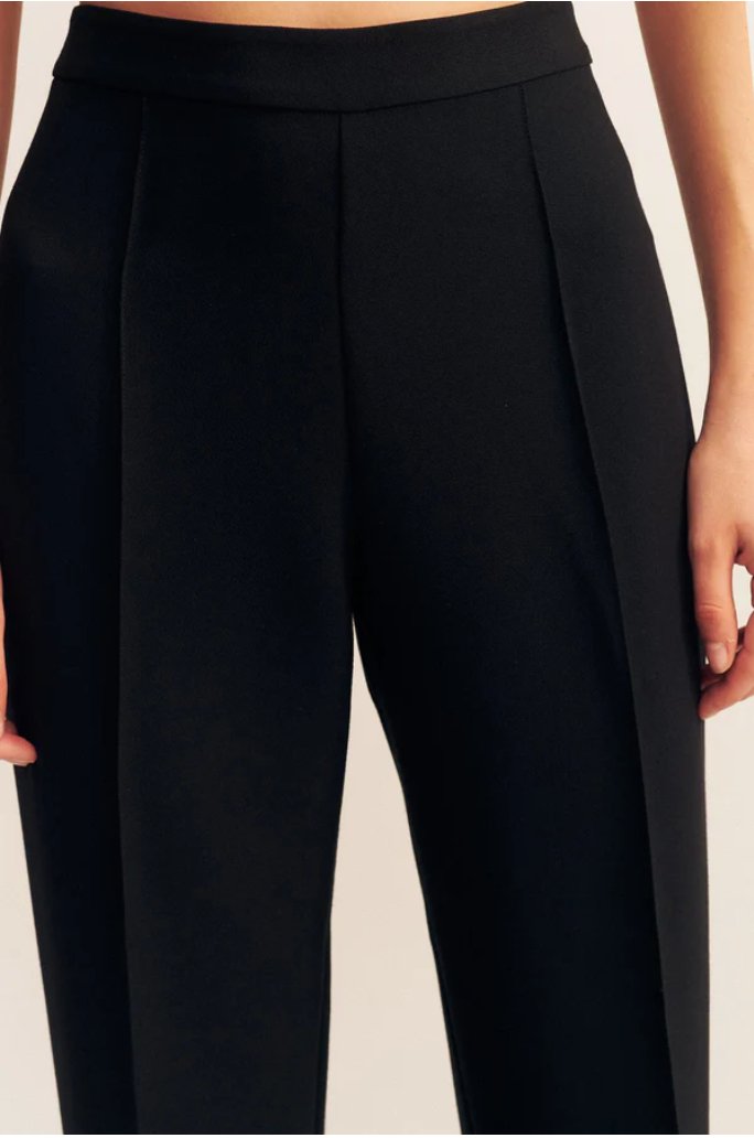 Irena Pintuck Straight Leg Pant | Timeless Tailored Elegance - MATTHÉ - Pant