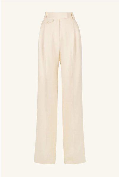 Irena Tailored Pants | Elegant Wide - Leg Trousers | Professional Women's Bottoms - MATTHÉ - Pant