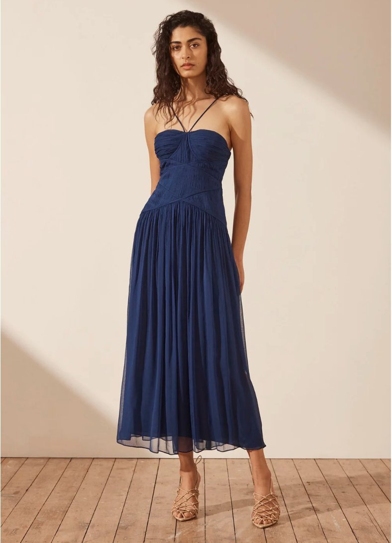 Isola Dress | Ethereal Maxi Dress | Feminine Vacation Wear - MATTHÉ - 