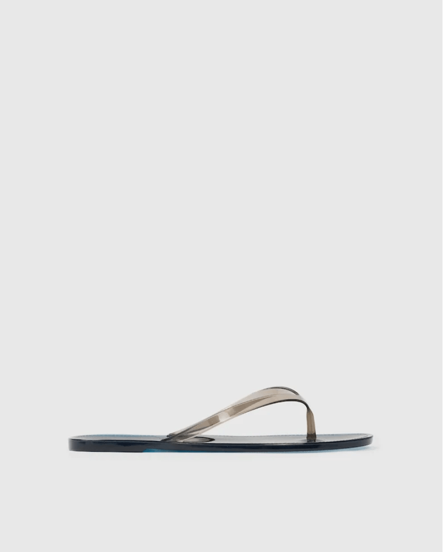 Jeli Thongs | Navy - MATTHÉ - shoes