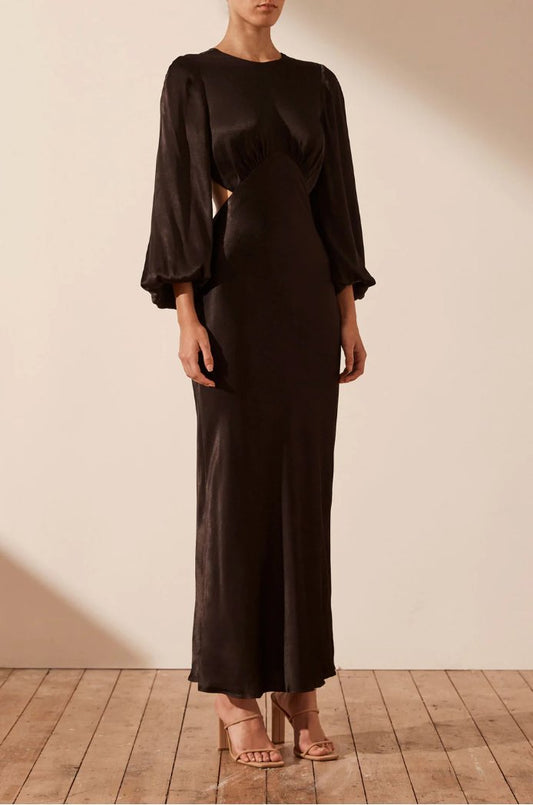 La Lune Balloon Sleeve Dress | Chic and Elegant Dress with Statement Sleeves - MATTHÉ - Dress