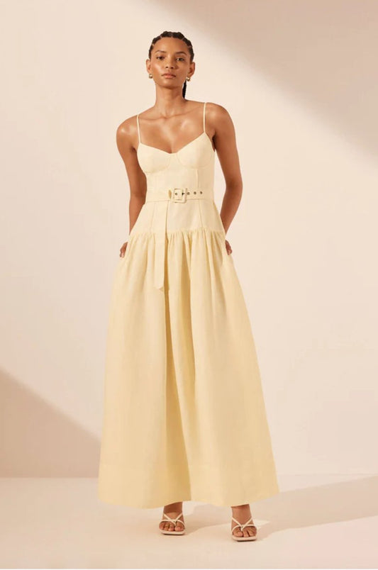 Limon Bustier Dress | Elegant, Figure - Flattering Bustier Dress for Any Occasion - MATTHÉ - Dress