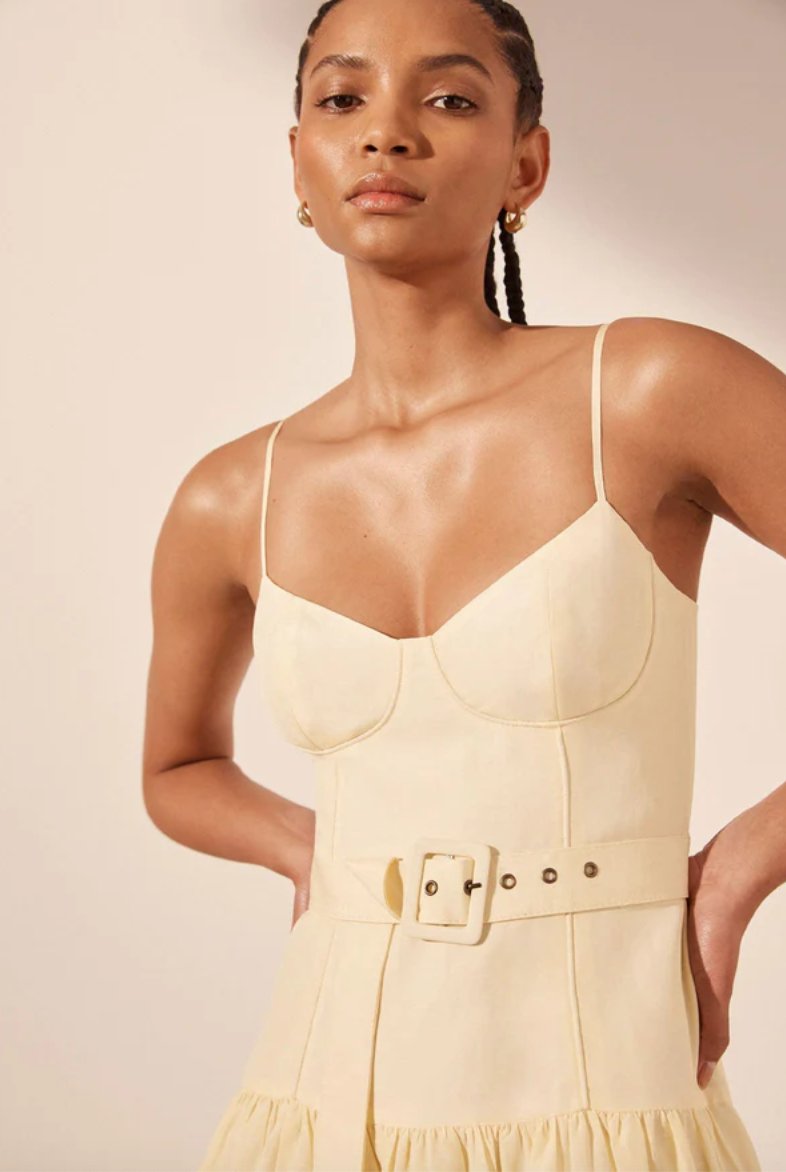 Limon Bustier Dress | Elegant, Figure - Flattering Bustier Dress for Any Occasion - MATTHÉ - Dress