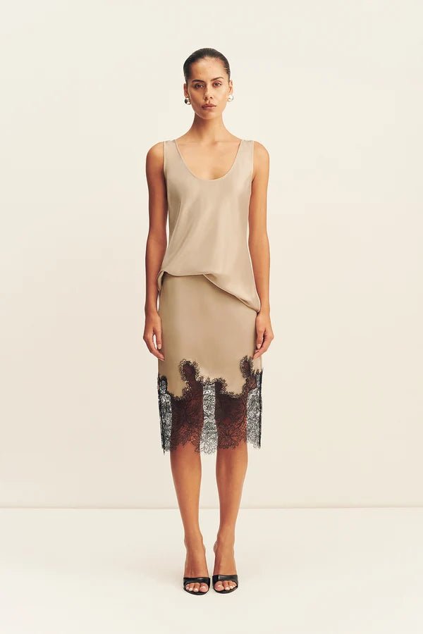 Lucia Lace Midi Skirt - MATTHÉ - Skirt