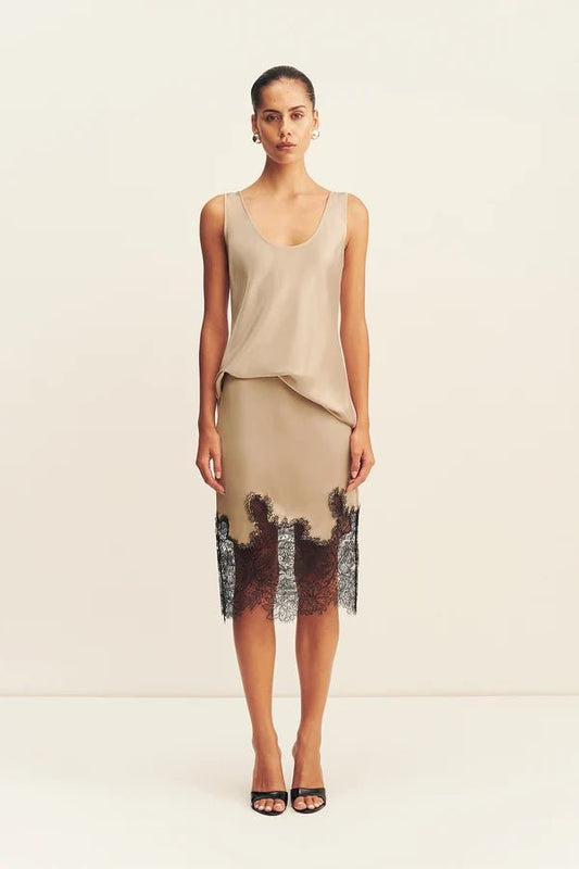 Lucia Lace Midi Skirt - MATTHÉ - Skirt