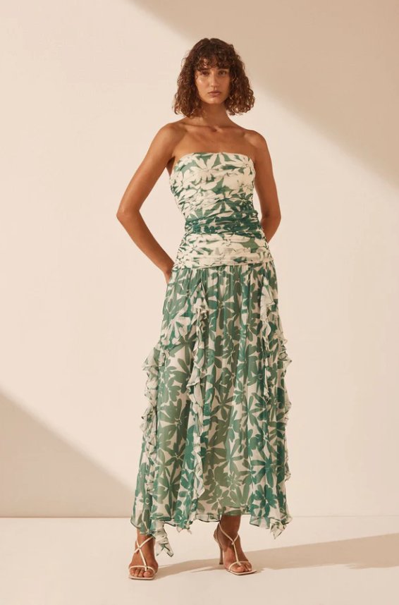 Marguerite Midi Dress | Floral Elegance for Every Event - MATTHÉ - Dress