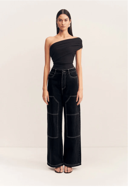Mercer Wide Leg Cargo Jeans - MATTHÉ - jeans