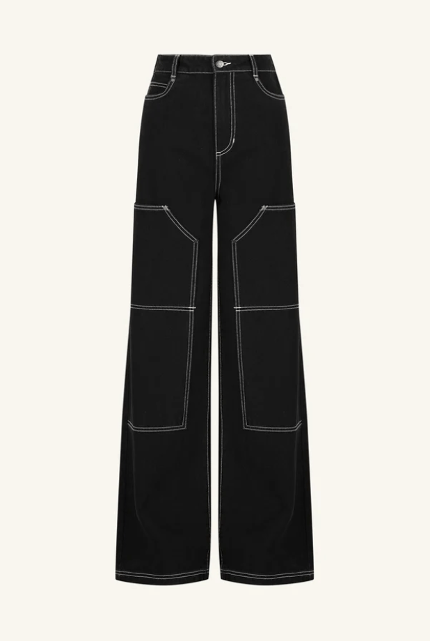 Mercer Wide Leg Cargo Jeans - MATTHÉ - jeans